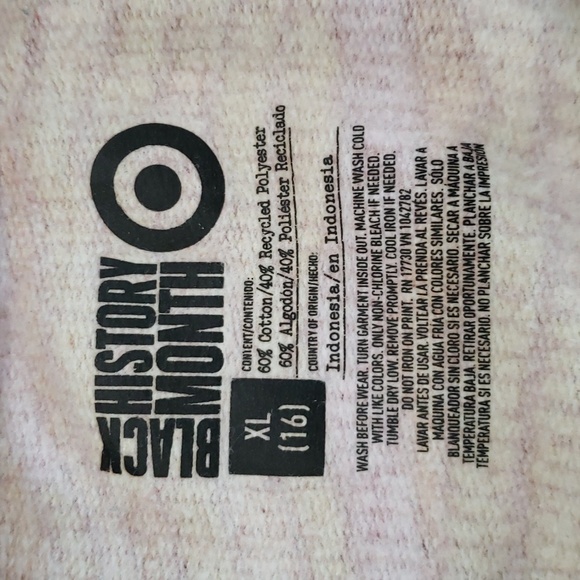 Crew Neck Sweatshirt, "Black is Beautiful" Size: Big Kid XL (16) - Picture 3 of 4